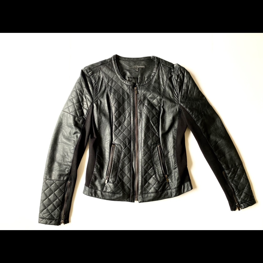 Harve Benard faux leather jacket